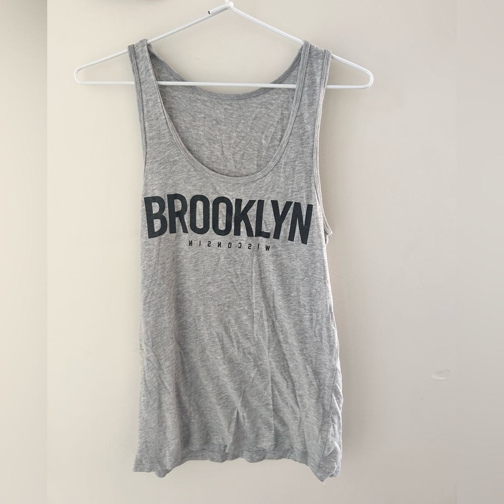 Aritzia Gray Brooklyn Tank Top